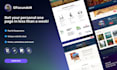 build a responsive and modern personal one page website