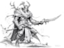 sketch fantasy character concept art