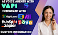 make ai voice agent using vapi, synthflow