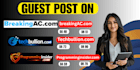 write and publish on techbullion, programminginsider, breakingac,com