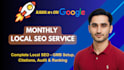 do monthly local SEO, gmb ranking, local and google map citations