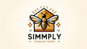 design an awesome simple bee logo with express delivery