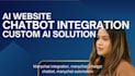 create ai website and chatbot integration