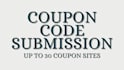 submit up to 5 coupon codes to 30 deal sites