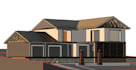3d designs and architectural drawings using revit, archicad