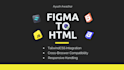 convert figma to html, psd to html, xd to html
