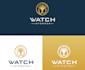 do creative professional clock and watch logo design