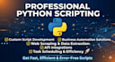 write python scripting for automation and custom tasks