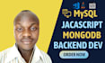create javascript rest apis with nodejs and mongodb