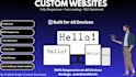 website development as full stack web developer
