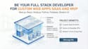 be your full stack developer for custom web apps saas and mvp