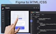 convert your figma design HTML and CSS