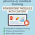 create medical content I pharma training module