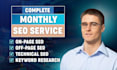 do on page off page technical SEO and keyword research for your website ranking