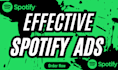 run and manage spotify ads to promote your spotify music