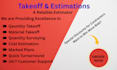do quantity takeoff and estimation as quantity surveyor