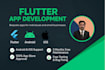 create customize mobile app development using flutter