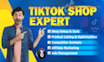 tiktok shop setup and management with product sync and optimization