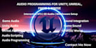 create game audio, sfx and music for unity, unreal, fdmo and wwise