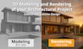 create model and render 3d your architectural project