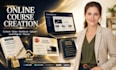 create online course content curriculum elearning course udemy and video course