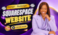 squarespace website design squarespace website redesign square website design