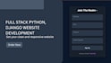 be your expert django developer for scalable and secure web apps