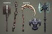 design unique weapons illustrations