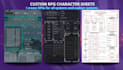 create an rpg character sheet