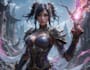 create high quality 3d character art, fantasy , sci fi art