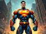 draw comic book illustration, comic super hero character