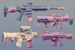 design unique weapons illustrations