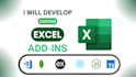 develop office excel addin plugin
