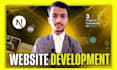 do website design, redesign, website development, full stack website