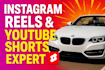 do trending video editing of cars for you