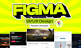 do modern website ui ux design, figma website design, website design figma