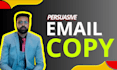 create direct response email marketing sequences and write sales email copy