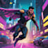 draw dynamic superhero characters with bold poses and detail