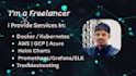 help you in kubernetes, docker and any devops related work
