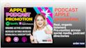 do professional podcast apple promotion