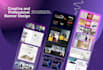 create a professional banner design