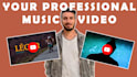 professionally edit your music video