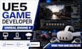 develop unreal engine 5 games for PC mobile and VR