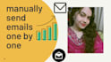 send emails manually one by one