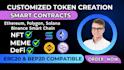 create solana token web3 game, dapp, smart contract development on erc20, bep20