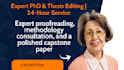 proofread, proposal, capstone paper, research methodology, phd dissertations