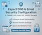 fix dns records, a, cname, mx, dkim, spf, dmarc