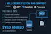 build a custom rag chatbot from your documents or website on openai, langchain