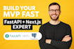 build full stack mvp web apps with fastapi and nextjs