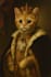 turn your pet into a regal king or queen portrait
